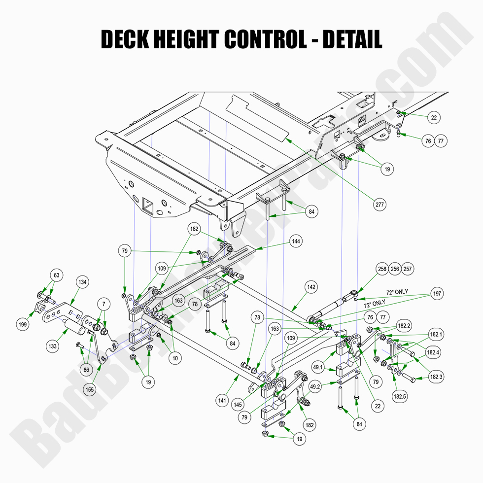 2022 Rogue - Deck Height Control - Detail